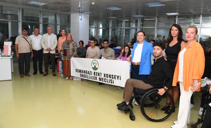 Osmangazi Belediyesi'nden engelli bireylere eğitim desteği