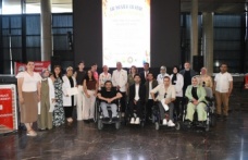Engelli ve engelsiz bireyler birlikte üretmenin mutluluğunu yaşadı