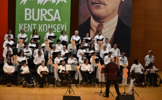 Bursa Kent Konseyi’nde engellilere moral gecesi