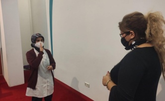 Engelleri kaldıran Çekirge Devlet Hastanesinde sağlık çalışanlarına işaret dili eğitimi