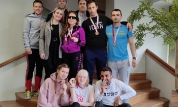 Atletizmde engeller sabır ve azimle aşıldı